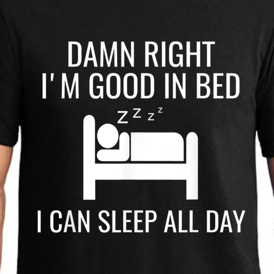 Funny Sleep Good In Bed Sleep All Day. Napping Nap Pajama Set