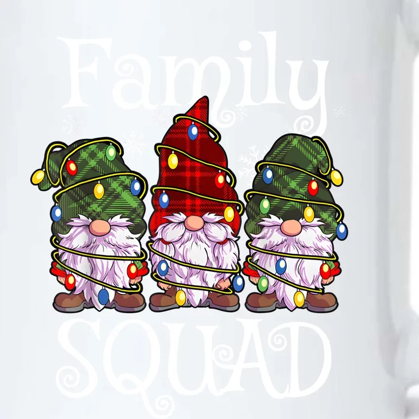 Family Squad Gnomies Christmas Gnome Family Matching Pjs Gift Black Color Changing Mug