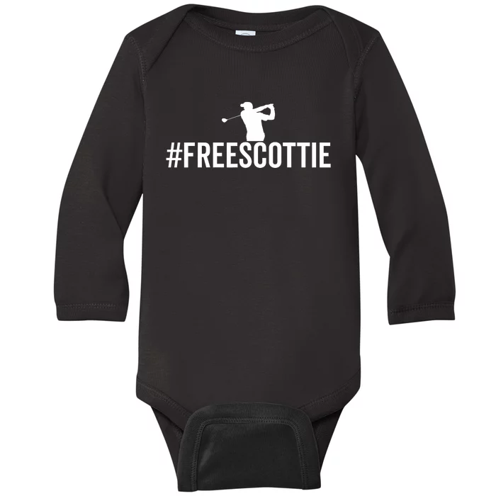 Free Scottie Golf Lovers Baby Long Sleeve Bodysuit