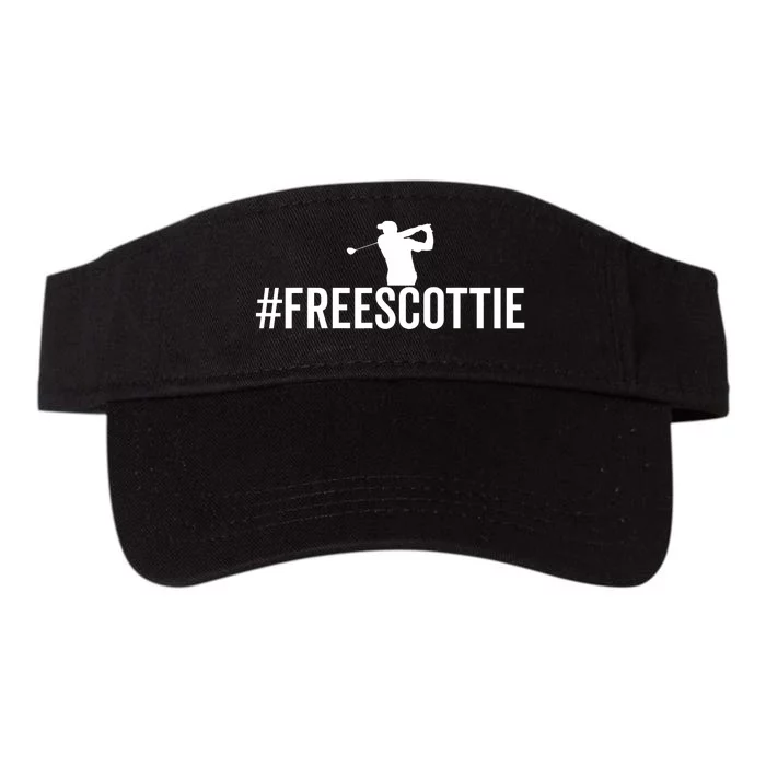 Free Scottie Golf Lovers Valucap Bio-Washed Visor