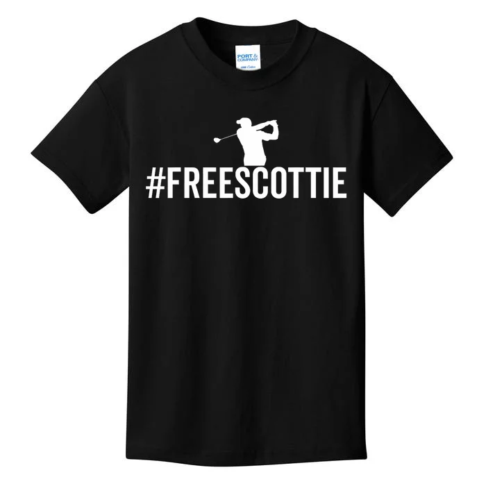 Free Scottie Golf Lovers Kids T-Shirt