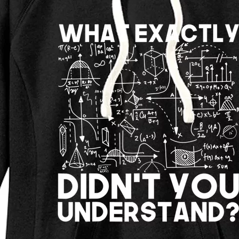 Funny Science Gift Idea Physicist Math Physics Meaningful Gift Women's Fleece Hoodie