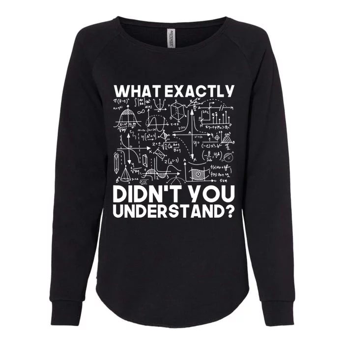 Funny Science Gift Idea Physicist Math Physics Meaningful Gift Womens California Wash Sweatshirt