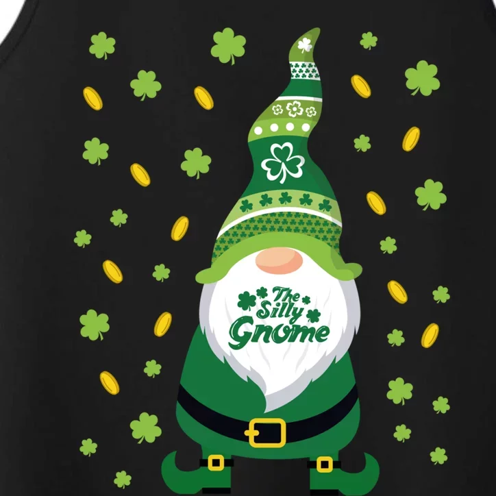 Funny Silly Gnome Family Matching St Patrick Gift Pajama Cute Gift Performance Tank