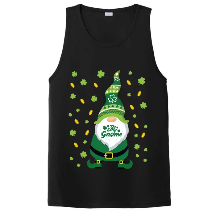 Funny Silly Gnome Family Matching St Patrick Gift Pajama Cute Gift Performance Tank