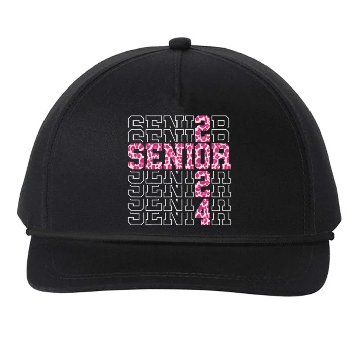 Funny Senior Graduation Gift Class Of 2024 Senior Snapback Five-Panel Rope Hat