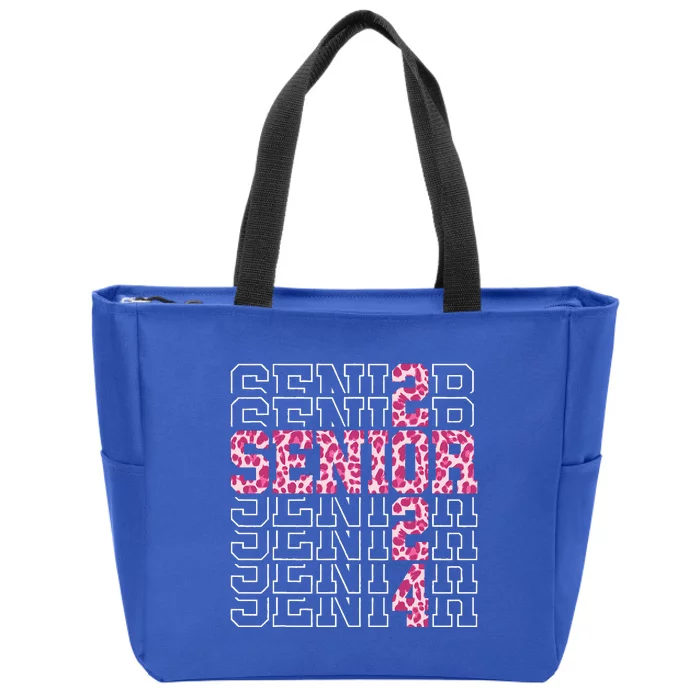 Funny Senior Graduation Gift Class Of 2024 Senior Zip Tote Bag