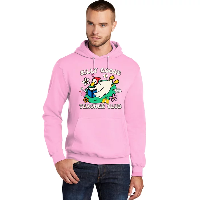 Funny Silly Goose Teacher Club Animal Lover Hoodie