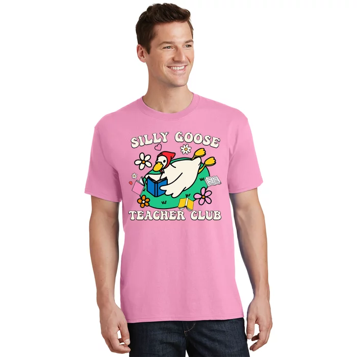 Funny Silly Goose Teacher Club Animal Lover T-Shirt