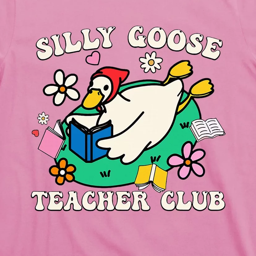 Funny Silly Goose Teacher Club Animal Lover T-Shirt