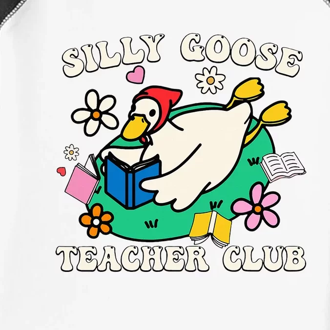 Funny Silly Goose Teacher Club Animal Lover Infant Baby Jersey Bodysuit