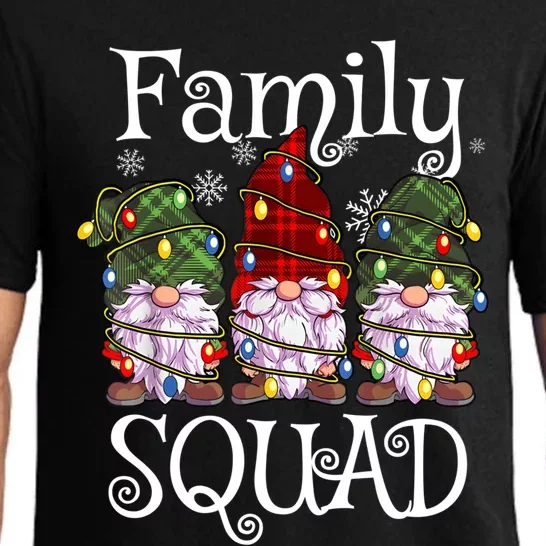 Family Squad Gnomies Christmas Gnome Family Matching Pjs Cool Gift Pajama Set