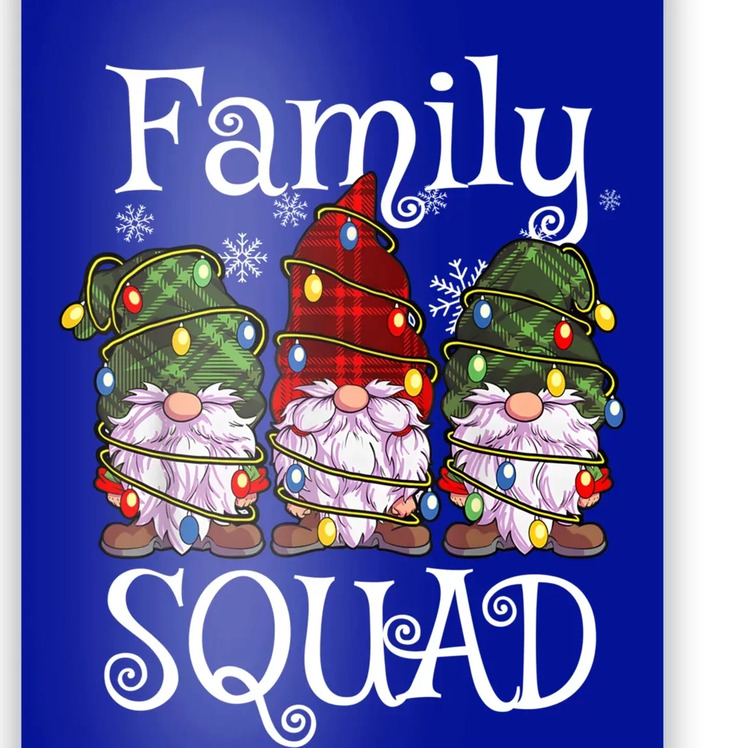 Family Squad Gnomies Christmas Gnome Family Matching Pjs Cool Gift Poster