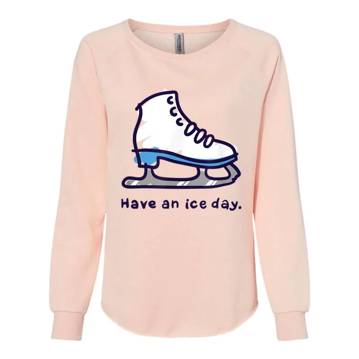 Figure Skating Gifts For Girls Women Men Ice Skater Womens California Wash Sweatshirt