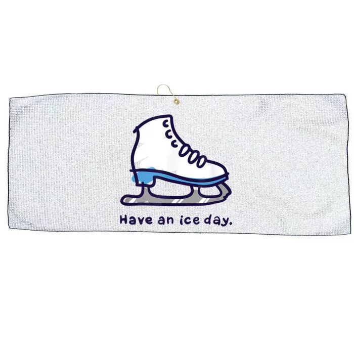 Figure Skating Gifts For Girls Women Men Ice Skater Large Microfiber Waffle Golf Towel