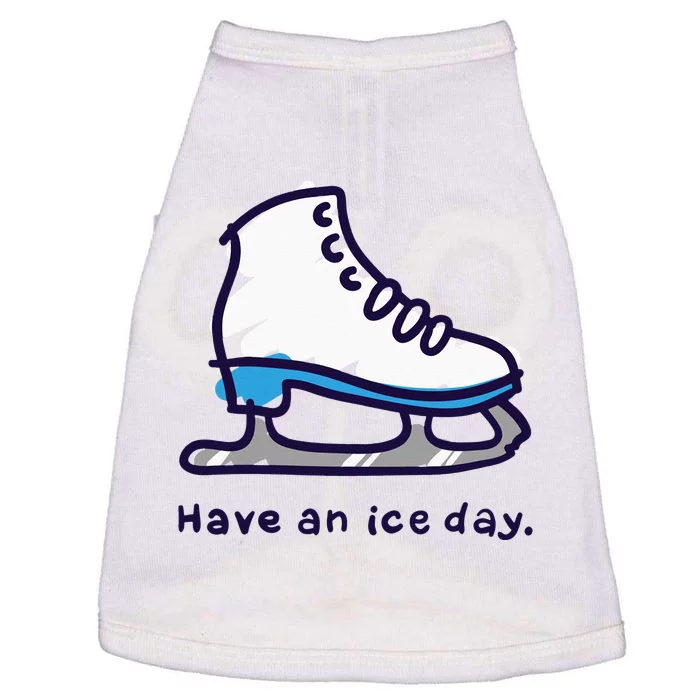 Figure Skating Gifts For Women Men Ice Skater Doggie Tank