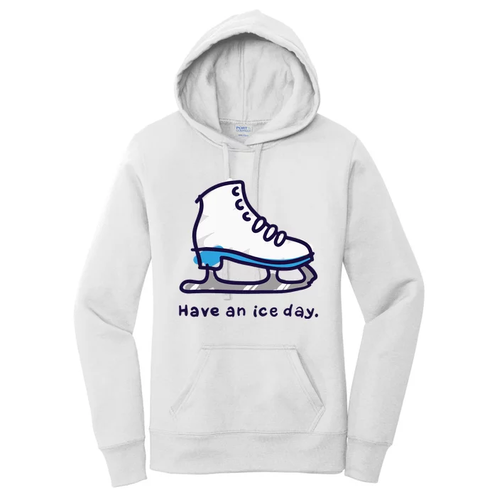 Figure Skating Gifts For Women Men Ice Skater Women's Pullover Hoodie