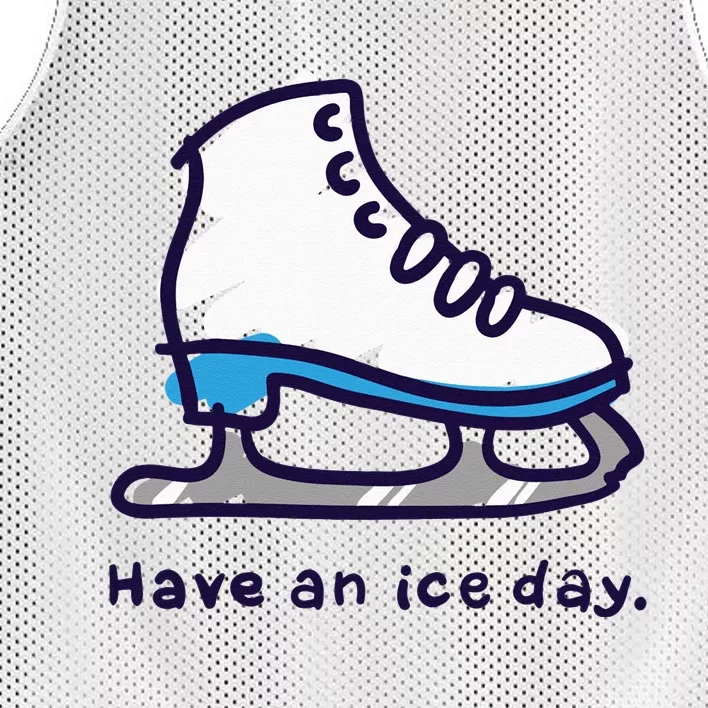 Figure Skating Gifts For Women Men Ice Skater Mesh Reversible Basketball Jersey Tank