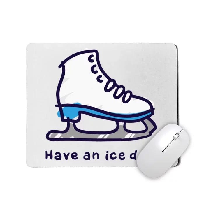 Figure Skating Gifts For Women Men Ice Skater Mousepad