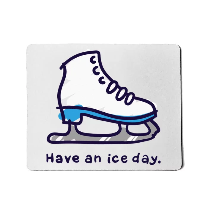 Figure Skating Gifts For Women Men Ice Skater Mousepad