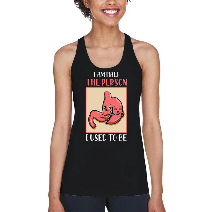 Funny Sleeve Gastric Surgery Bariatric Medical Women's Racerback Tank