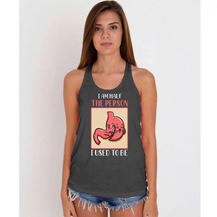 Funny Sleeve Gastric Surgery Bariatric Medical Women's Knotted Racerback Tank