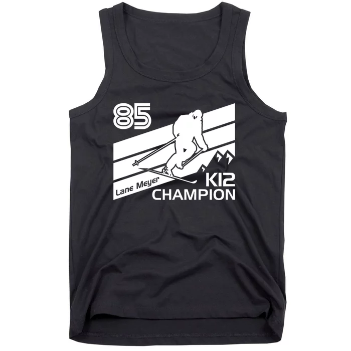 Funny Skiing Gift For Men Women Skier Ski Skiing Lovers Tank Top