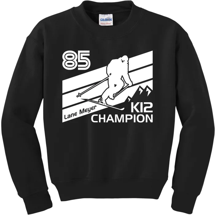 Funny Skiing Gift For Men Women Skier Ski Skiing Lovers Kids Sweatshirt