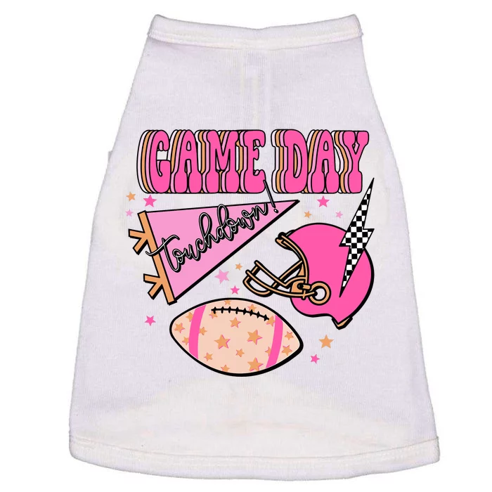 Football Season Game Day Touchdown Doggie Tank