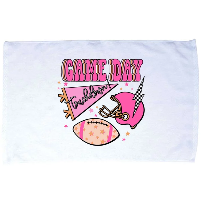 Football Season Game Day Touchdown Microfiber Hand Towel