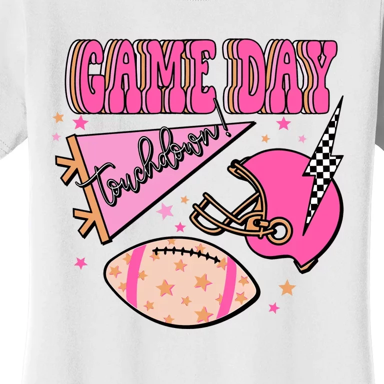 Football Season Game Day Touchdown Women's T-Shirt