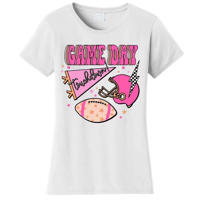 Football Season Game Day Touchdown Women's T-Shirt