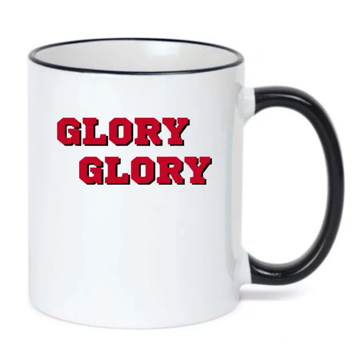 Fight Song Glory Glory Georgia Black Color Changing Mug