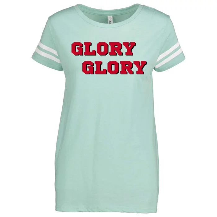 Fight Song Glory Glory Georgia Enza Ladies Jersey Football T-Shirt