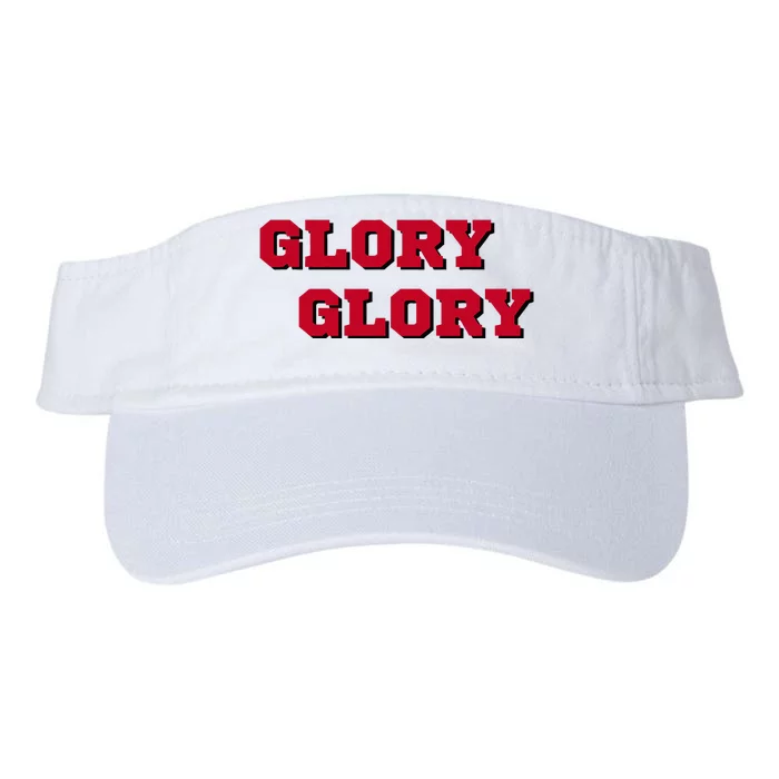 Fight Song Glory Glory Georgia Valucap Bio-Washed Visor