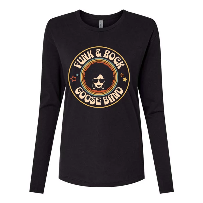 Funk & Soul Goose Womens Cotton Relaxed Long Sleeve T-Shirt