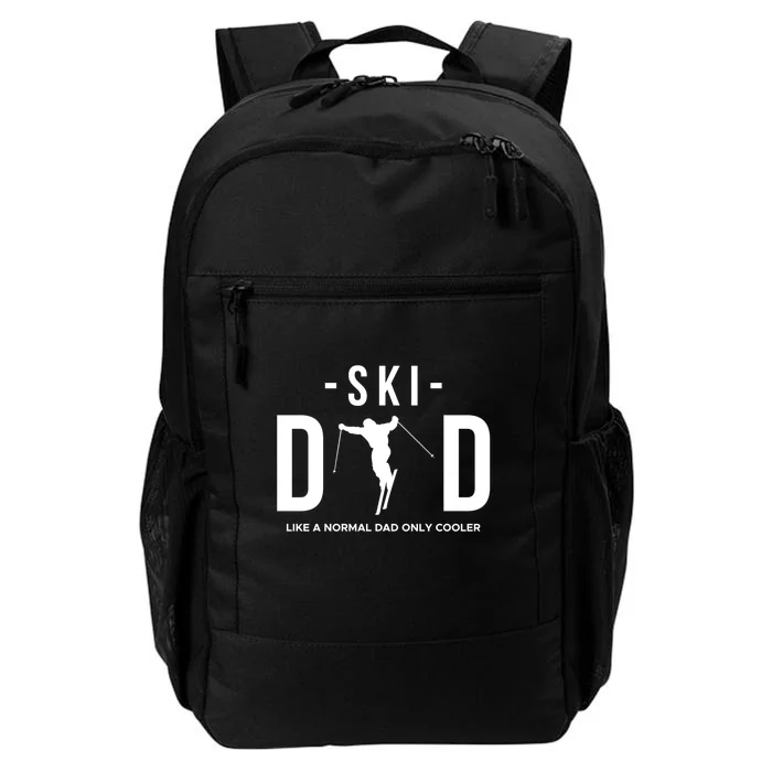 Funny Ski Gift Dad Skier For Men Daily Commute Backpack