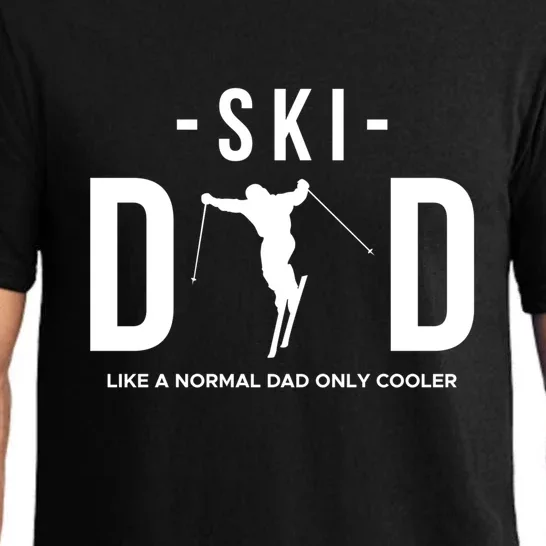 Funny Ski Gift Dad Skier For Men Pajama Set