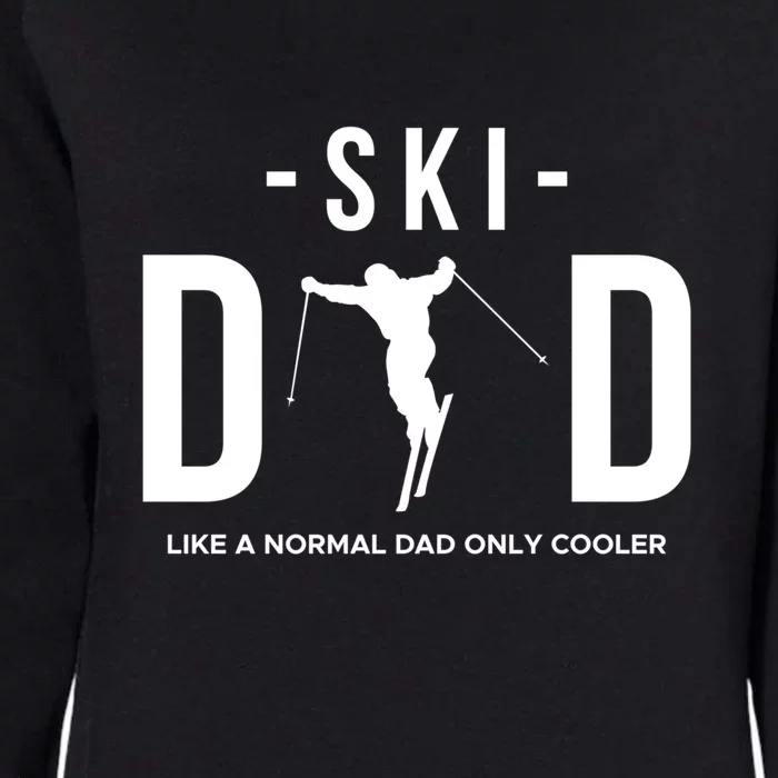 Funny Ski Gift Dad Skier For Men Womens California Wash Sweatshirt