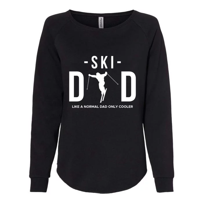 Funny Ski Gift Dad Skier For Men Womens California Wash Sweatshirt