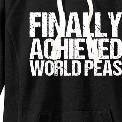 Funny Saying Gift Women's Fleece Hoodie