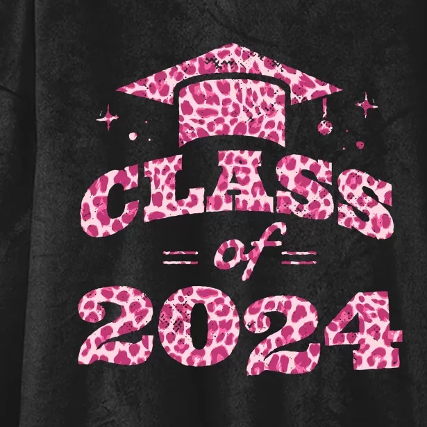 Funny Senior Graduation Gift Class Of 2024 Senior Girl Hooded Wearable Blanket