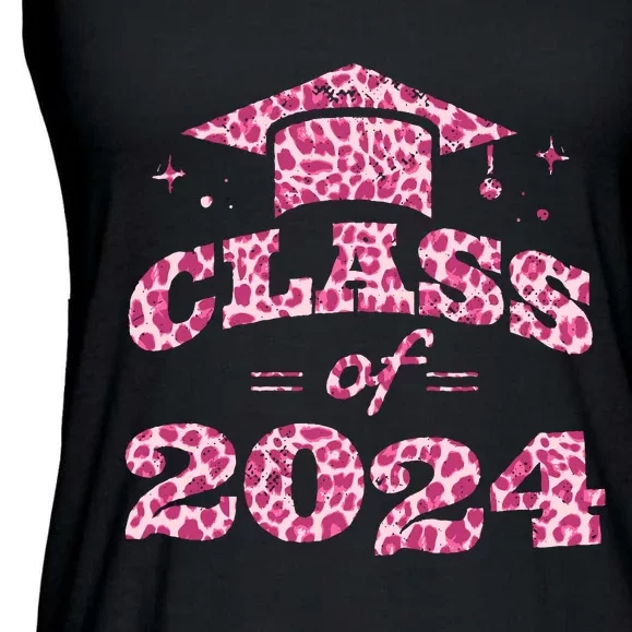 Funny Senior Graduation Gift Class Of 2024 Senior Girl Ladies Essential Flowy Tank