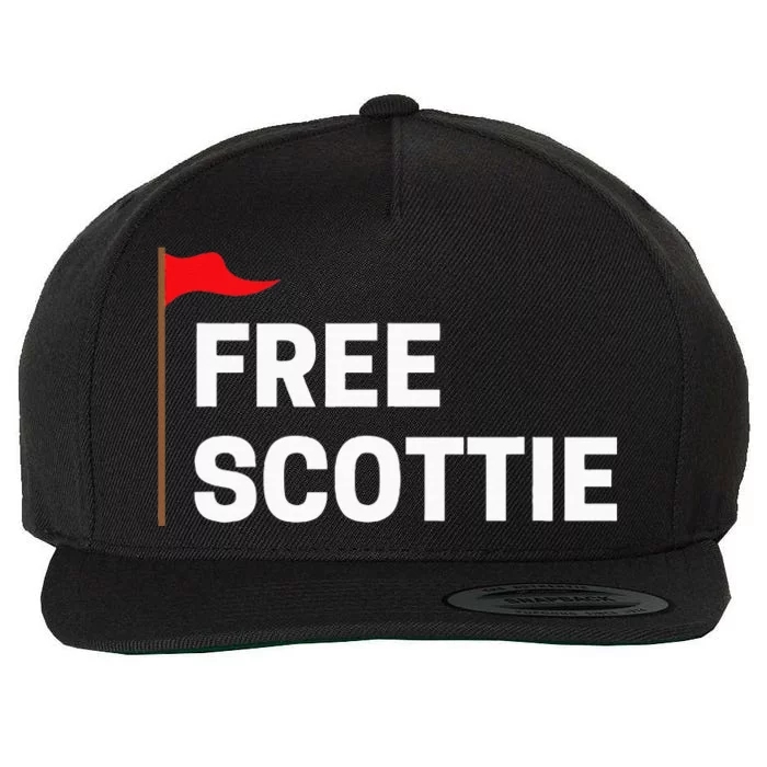 Free Scottie Golf Wool Snapback Cap