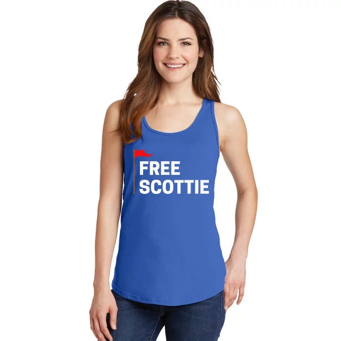 Free Scottie Golf Ladies Essential Tank