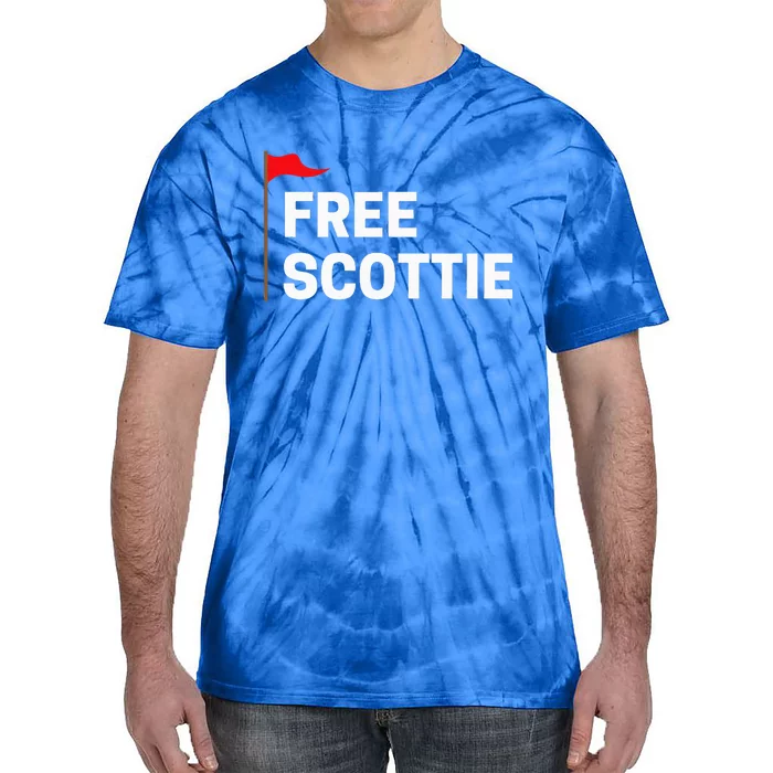 Free Scottie Golf Tie-Dye T-Shirt