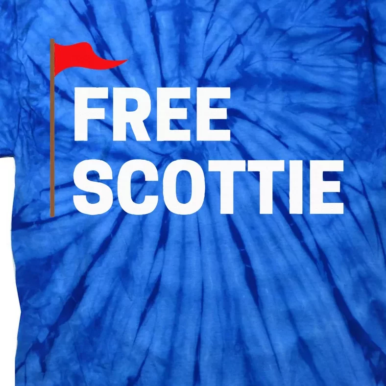 Free Scottie Golf Tie-Dye T-Shirt