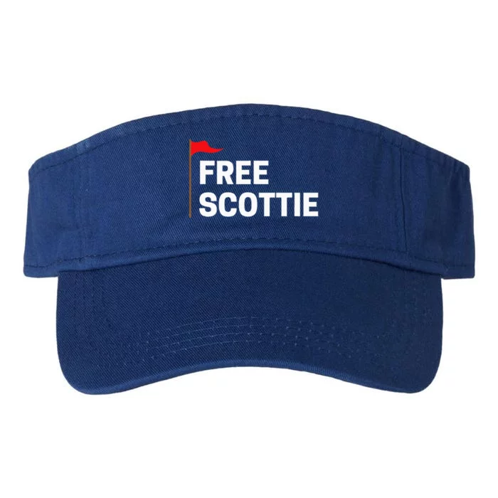 Free Scottie Golf Valucap Bio-Washed Visor