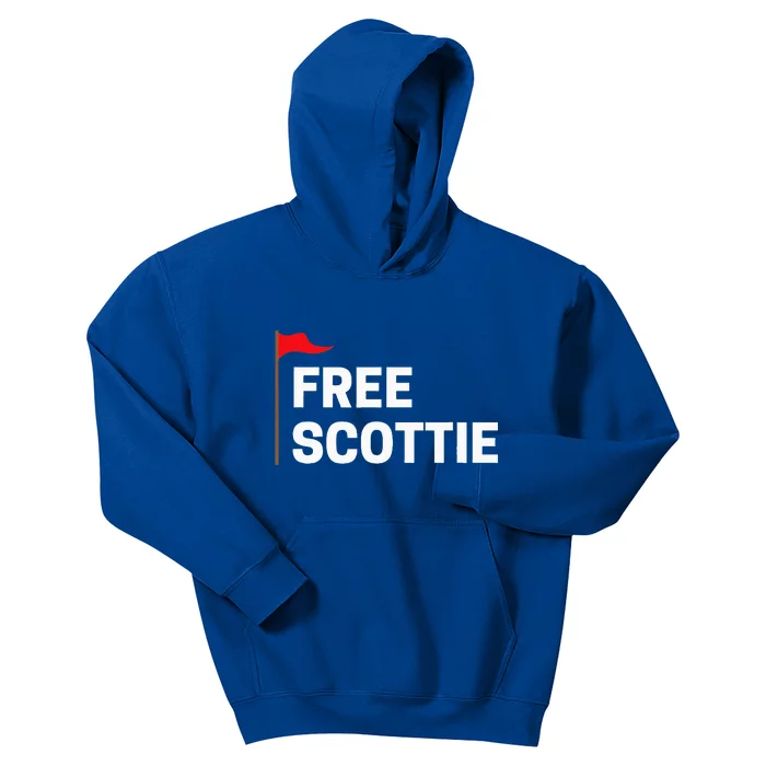 Free Scottie Golf Kids Hoodie