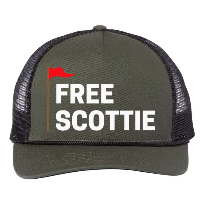 Free Scottie Golf Retro Rope Trucker Hat Cap